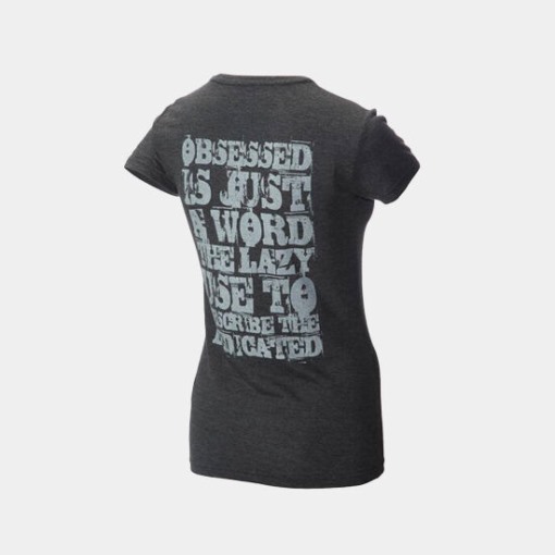 Inov-8 Tri Blend Tee 'Obsessed' Women's Black Inov-8 Tri Blend Tee 'Obsessed' Women's Black